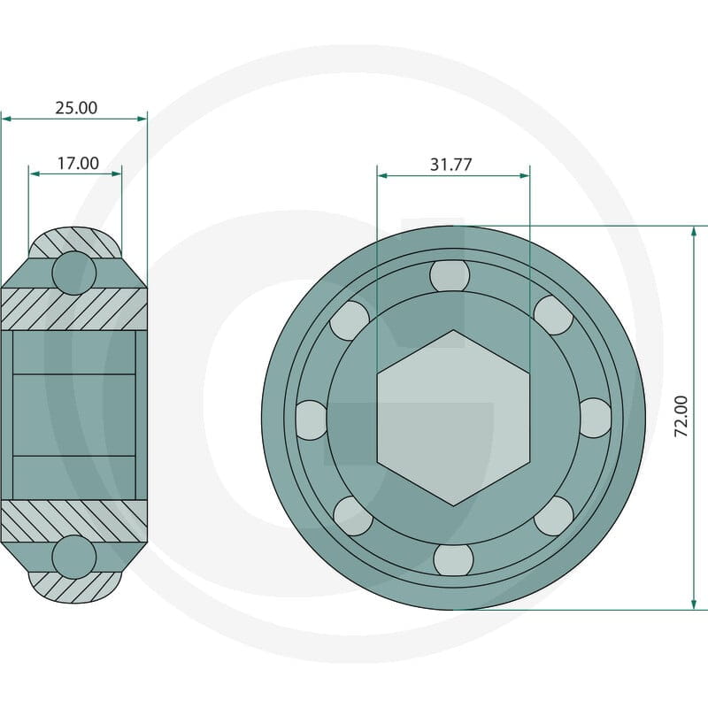 GRANIT Łożysko 647JD9420F - Sklep PoltechParts