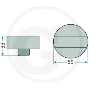 GRANIT Tarcza sprzęgła 647MT-357F