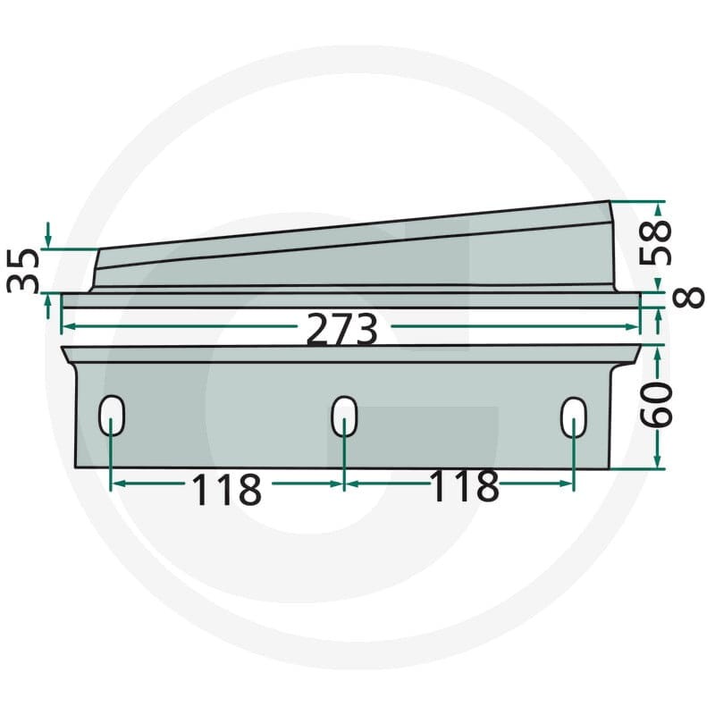 GRANIT Nóż tłoka prasującego 6470982251100F - Sklep PoltechParts