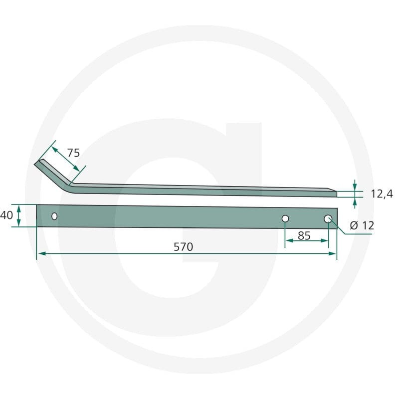 GRANIT Uchwyt palca 6470608760F - Sklep PoltechParts