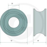 GRANIT Łożysko rolkowe 6470924502700F - Sklep PoltechParts