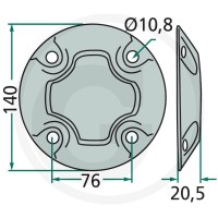 GRANIT Wieczko 647130428F - Sklep PoltechParts