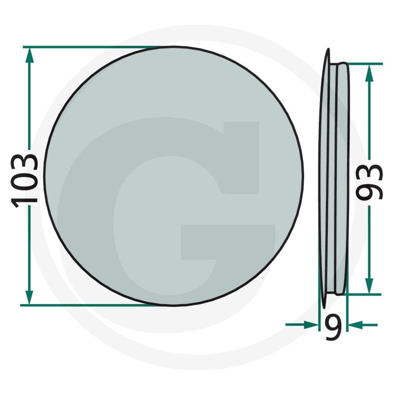 GRANIT Zaślepka 64716624575F - Sklep PoltechParts