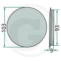 GRANIT Zaślepka 64716624575F - Sklep PoltechParts