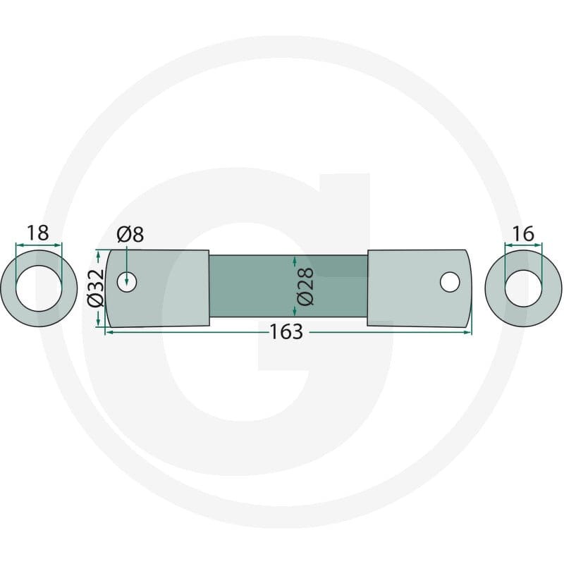 GRANIT Wałek giętki 647121970F - Sklep PoltechParts