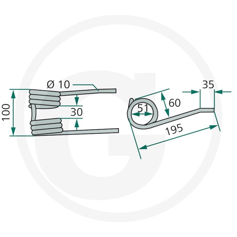 GRANIT Palec sprężysty 647133873F - 647133873F - Sklep rolniczy PoltechParts