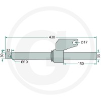 GRANIT Wałek prowadzący 647163171F - Sklep PoltechParts
