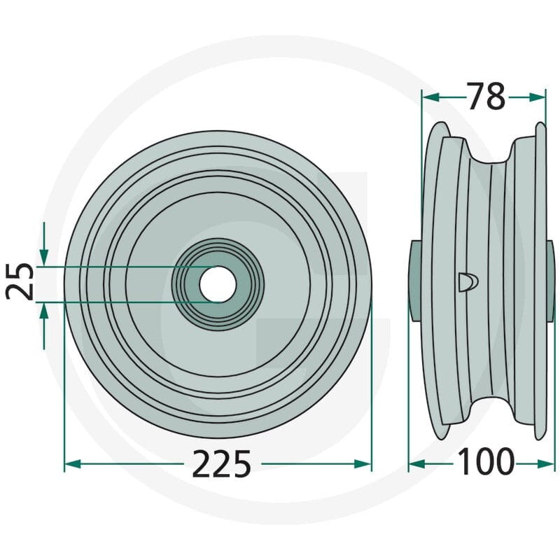 GRANIT Piasta 647120950F - Sklep PoltechParts