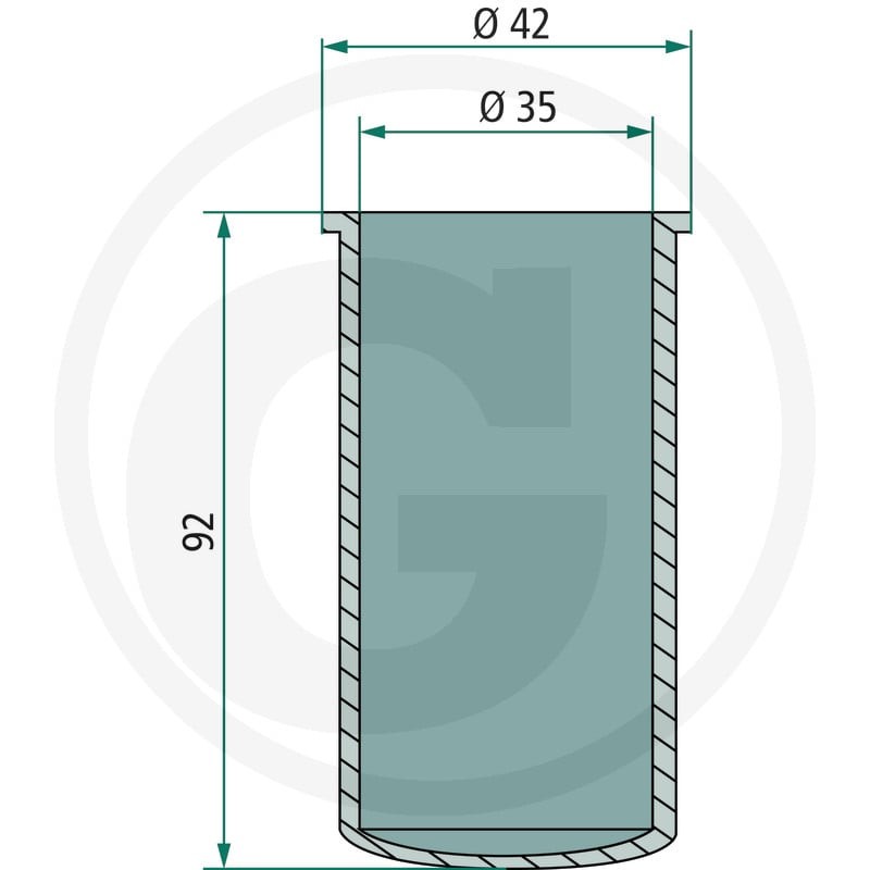 GRANIT Osłona wałka przekaźnika mocy 614397010 - Sklep PoltechParts