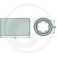 GRANIT Piasta profilowa 614397026 - Sklep PoltechParts