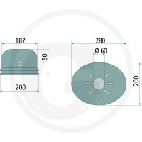 GRANIT Osłona przegubu 614397170 - Sklep PoltechParts