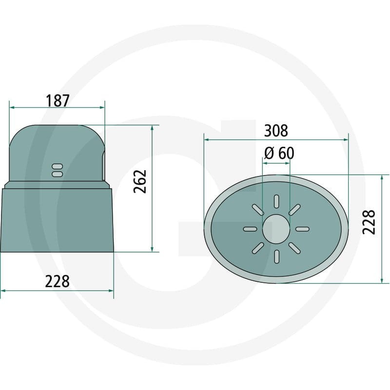 GRANIT Osłona przegubu 614397173 - Sklep PoltechParts