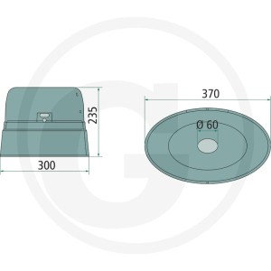 GRANIT Osłona przegubu 614397176