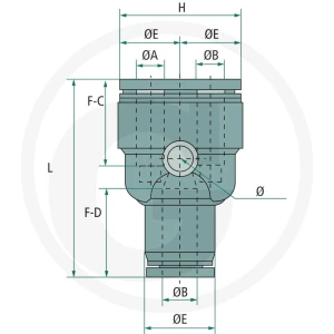 GRANIT B-YVr-2x6-8-KU Przyłącze typu Y 60603070117