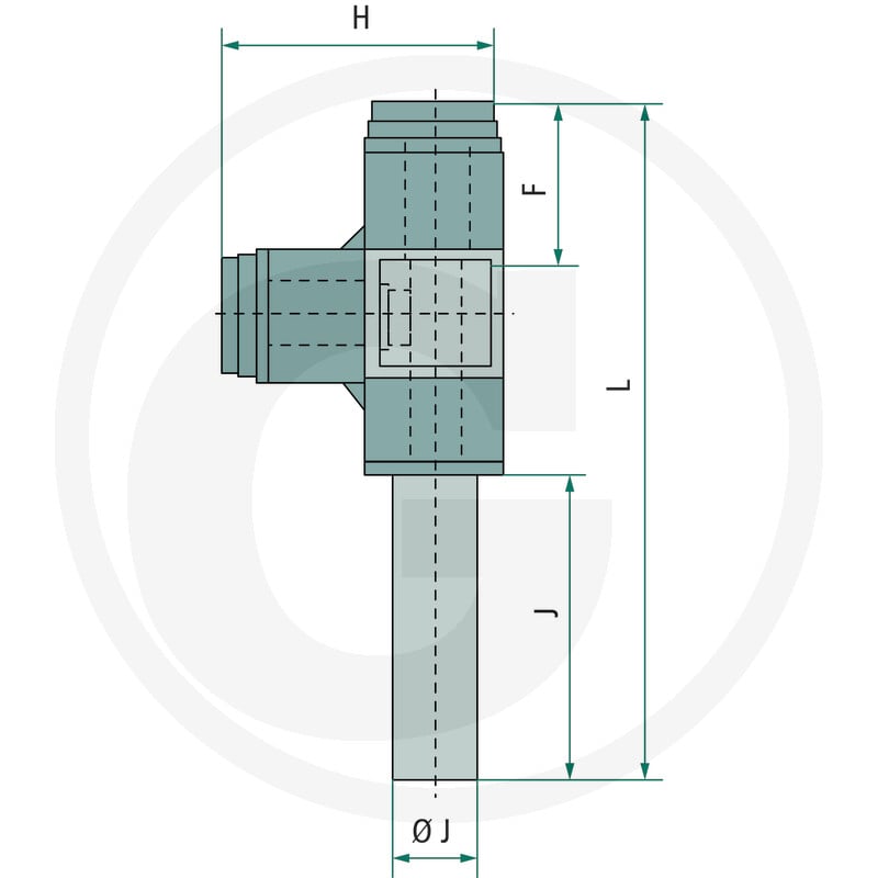 GRANIT B-LS-2x4-4-KU Wtyczka typu L 60603470310 - Sklep PoltechParts