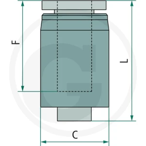 GRANIT B-VK-6-KU Złącze zamykające 60603911001