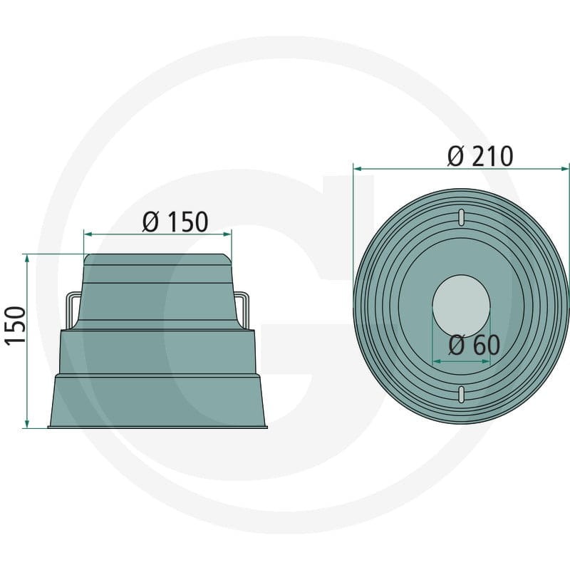 GRANIT Osłona przegubu 614397158 - Sklep PoltechParts