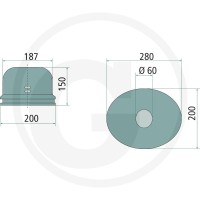 GRANIT Osłona przegubu 614397168 - Sklep PoltechParts