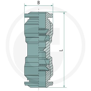 GRANIT B-GV-6-MSv Przyłącze proste 60603072027