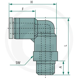 GRANIT B-WEdk-8-3/8-KU Złącze kątowe wkręcane 60603180106