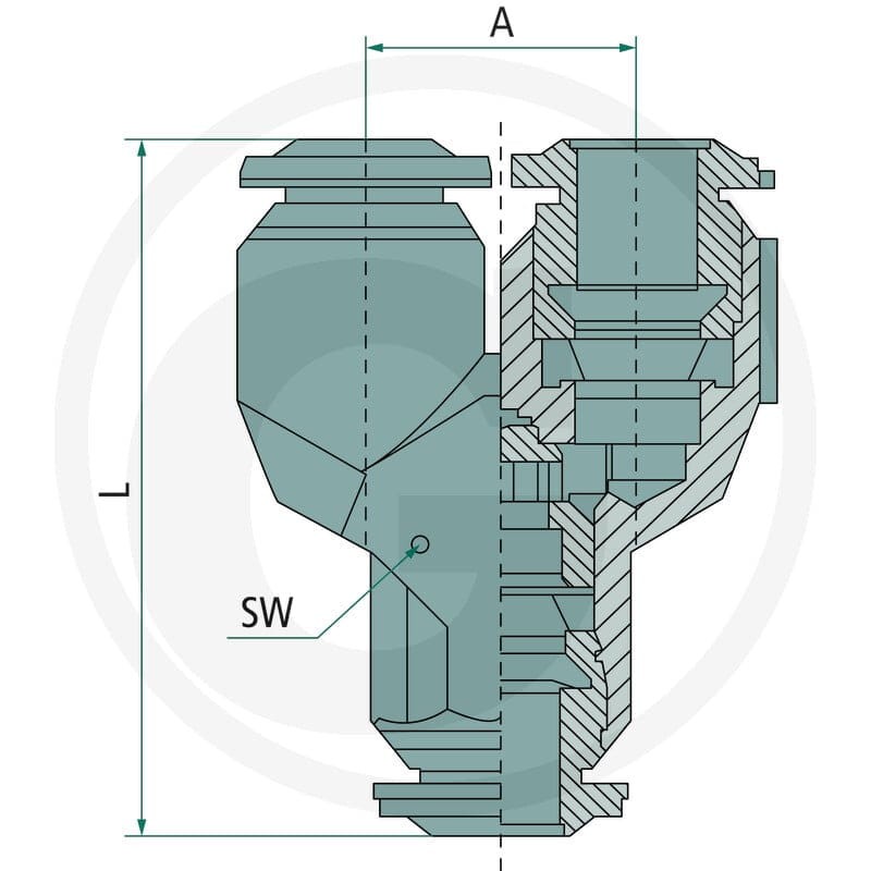 GRANIT B-Y-2x8-8-MSv Przyłącze typu Y 60603440003 - Sklep PoltechParts