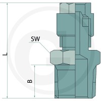GRANIT A-GEk-8/6-1/4-MSv złącze wkręcane proste 60601014539 - Sklep PoltechParts