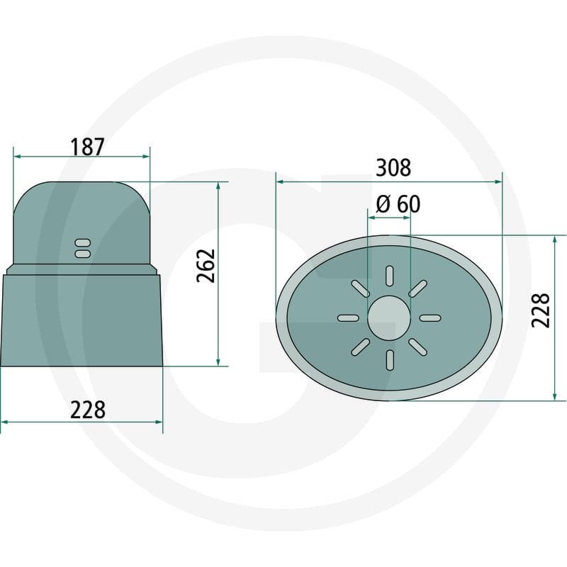 GRANIT Osłona przegubu 614397171 - Sklep PoltechParts