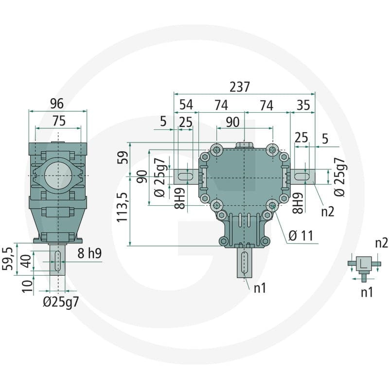 GRANIT Przekładnia 614397204 - Sklep PoltechParts