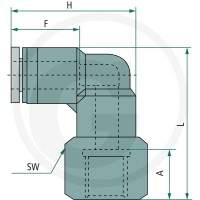 GRANIT B-WAd-8-1/4-MSv Złącze kątowe nakręcane 60603180444 - Sklep PoltechParts