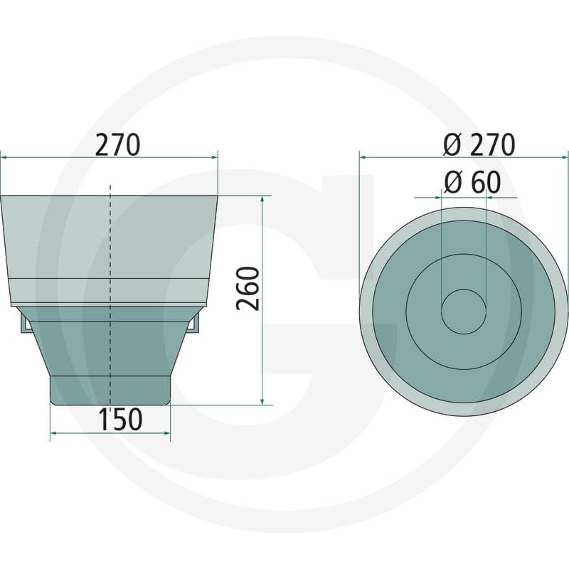 GRANIT Osłona przegubu 614397165 - Sklep PoltechParts