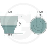 GRANIT Osłona przegubu 614397165 - Sklep PoltechParts