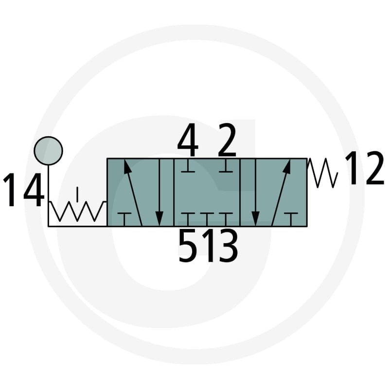GRANIT VAZ-HHH530-G-1/8 1 - Rozdzielacz ręczny 606AZ5213CLL90 - Sklep PoltechParts