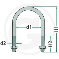 GRANIT Uchwyt kabłąkowy 58083110 - Sklep PoltechParts