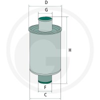 HIFI Filtr oleju hydraulicznego/przekładniowego 5672213 - Sklep PoltechParts