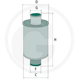 HIFI Filtr oleju hydraulicznego/przekładniowego 5672213