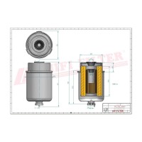 HIFI Filtr paliwa 5674851 - Sklep PoltechParts