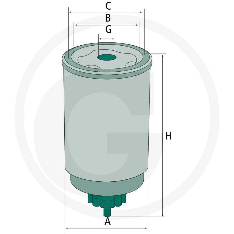 MANN FILTER Filtr paliwa 565WK718.7 - Sklep PoltechParts