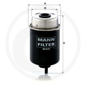 MANN FILTER Filtr paliwa 565WK8173