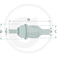 HIFI Filtr paliwa 5674065 - Sklep PoltechParts