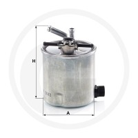 MANN FILTER Filtr wymienny paliwa 565WK9043 - Sklep PoltechParts