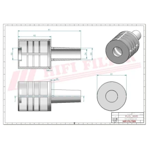 HIFI Filtr paliwa 5671108