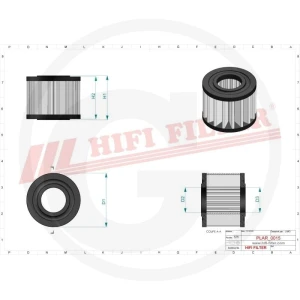 HIFI Filtr oleju hydraulicznego/przekładniowe 5672154