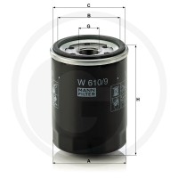 MANN FILTER Filtr oleju silnikowego 565W610.9 - Sklep PoltechParts