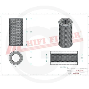 HIFI Filtr oleju hydraulicznego/przekładniowe 5672074