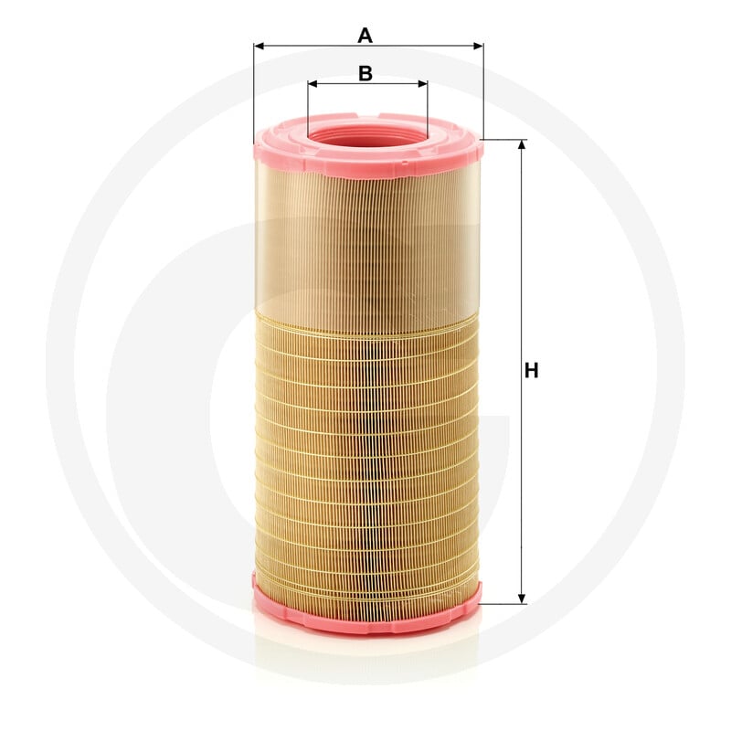 MANN FILTER Element filtra powietrza 565C21630.3 - Sklep PoltechParts