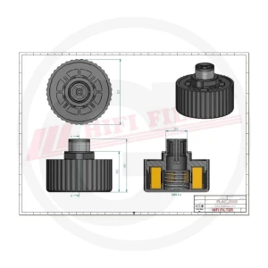 HIFI FILTR WENTYLACYJNY 56700030