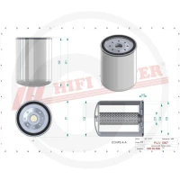 HIFI Filtr oleju hydraulicznego/przekład. 5672148 - Sklep PoltechParts