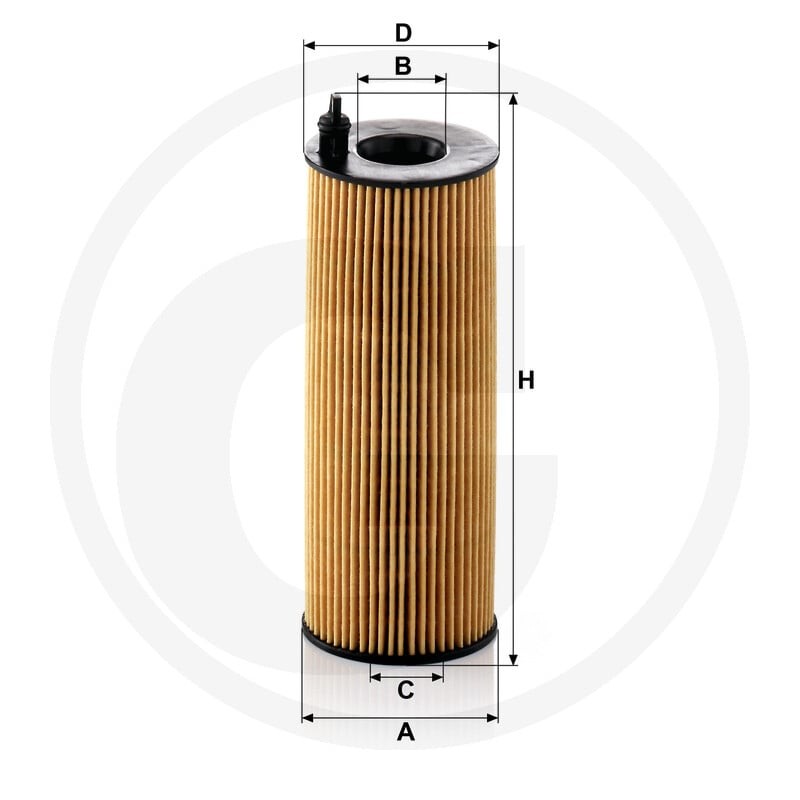 MANN FILTER Filtr oleju HU 721/5 X 565HU721.5X - Sklep PoltechParts