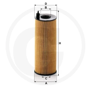 MANN FILTER Filtr oleju HU 721/5 X 565HU721.5X