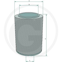 MANN FILTER Element filtra powietrza 565C11005 - Sklep PoltechParts